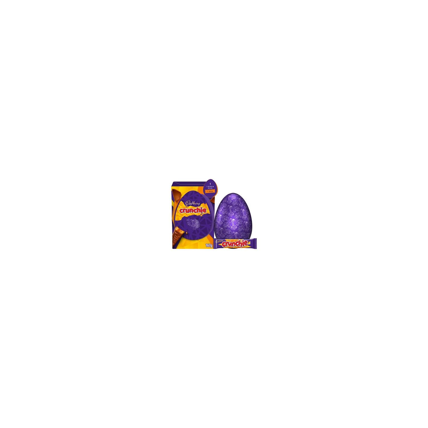 Cadbury Crunchie Easter egg 167g with honeycomb centre (British brand)