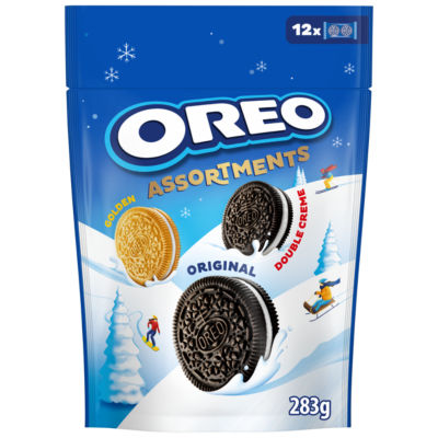 Oreo chocolate sandwich biscuits 283g, UK version