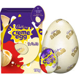 Cadbury white Creme Egg chocolate Easter egg 190g, UK version