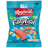 Maynards Bassetts fizzy fish jelly sweets 110g, UK version