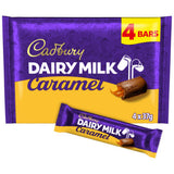Cadbury Caramel Milk Chocolate Bars 4 Pack