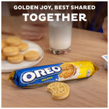 Oreo golden vanilla sandwich cookies 154g, imported from the UK