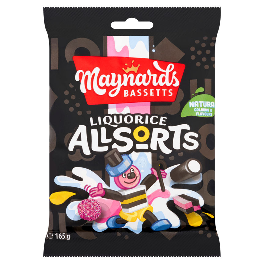 Maynards Bassetts Liquorice Allsorts 165g GOODS ASDA   