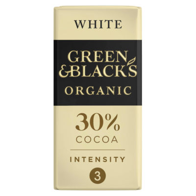 ألواح شوكولاتة بيضاء عضوية Green & Black's من ASDA 90 جم - اشترِ عبر الإنترنت من McGrocer