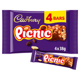 Cadbury Picnic Chocolate Bar 4 Pack GOODS ASDA   