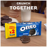 Oreo Original Vanilla Sandwich Biscuits 308g Twin Pack, imported from the UK