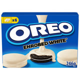 Oreo white enrobed biscuits 246g - British product