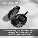 Sony WH-1000XM6 noise cancelling headphones silver, UK version