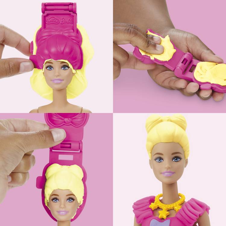 Play-Doh Barbie Ruffles and Bows set with accessories (British brand)