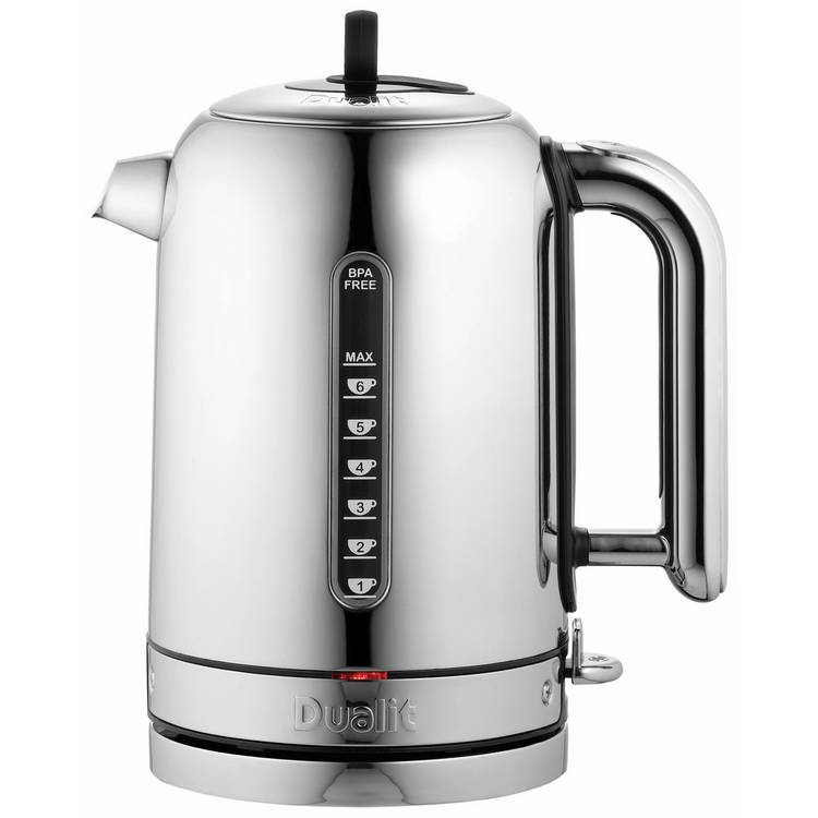 Dualit Classic stainless steel jug kettle 1.7L (British brand)