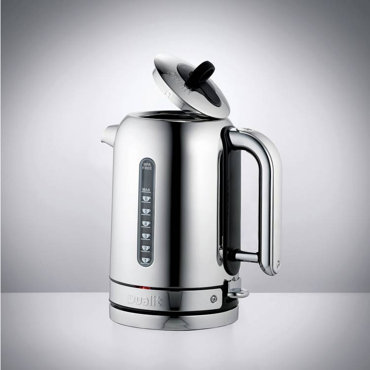 Dualit Classic stainless steel jug kettle 1.7L (British brand)