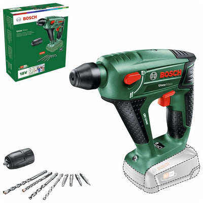 Argos Bosch 3-in-1 Uneo Maxx Cordless Rotary Hammer Drill- Buy online at McGrocer