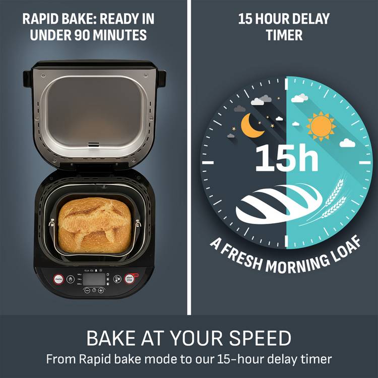 Tefal Pain & Delice breadmaker PF240E40 1kg loaf, UK version