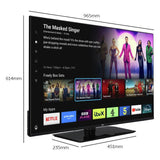 Bush 43FT25CB smart TV 43 inch with TiVo Freely - British product