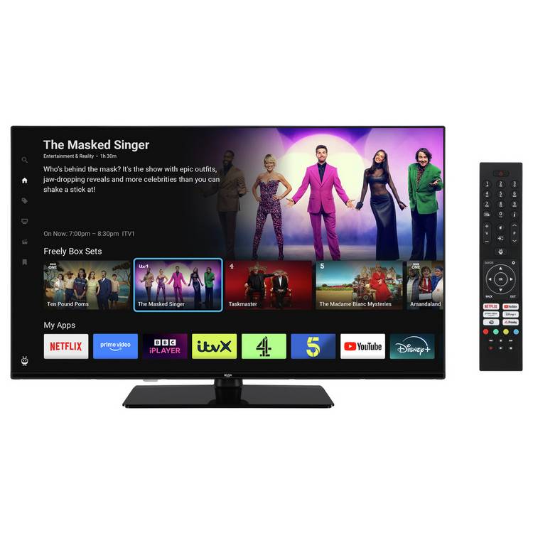 Bush 43FT25CB smart TV 43 inch with TiVo Freely - British product
