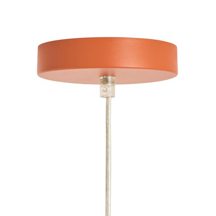 Habitat pendant light burnt orange 33cm, imported from the UK
