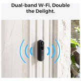 Reolink video doorbell with chime and SD card, imported from the UK