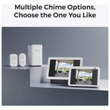 Reolink video doorbell with chime and SD card, imported from the UK