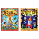 Igloo Books kids science activity book set, imported from the UK