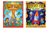 Igloo Books kids science activity book set, imported from the UK
