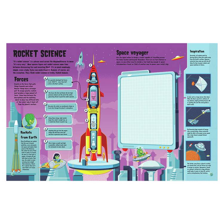 Igloo Books kids science activity book set, imported from the UK