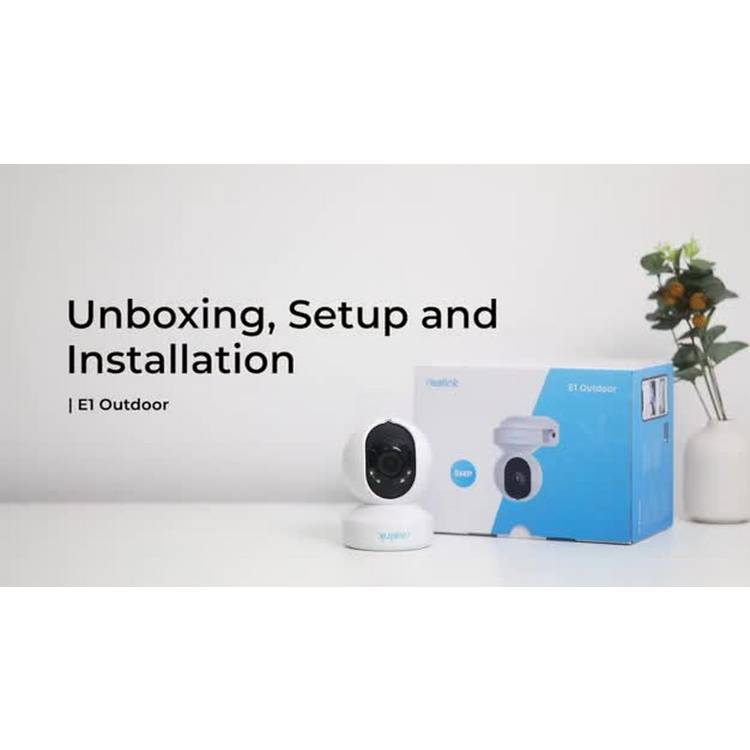 Reolink 2K PTZ outdoor CCTV camera, UK version