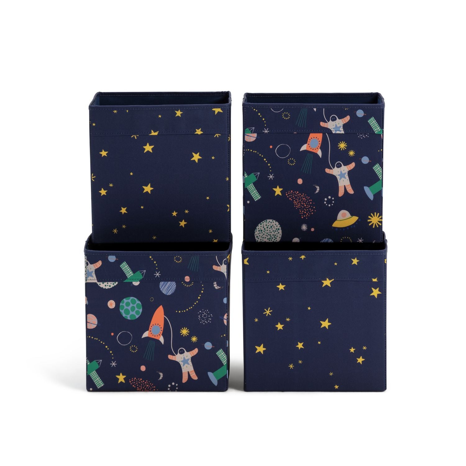 Habitat Space set of 4 kids storage boxes, UK version