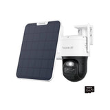 Reolink TrackMix 4G 4K security camera with solar panel - British product