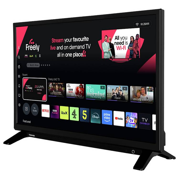 Toshiba 24 inch HD Ready Freely TV - British product
