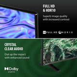 Toshiba 40 inch Smart FHD TV with Freely - British product