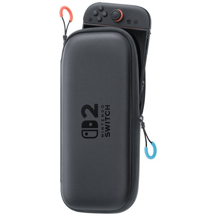 Nintendo Switch 2 carrying case and screen protector, imported from the UK