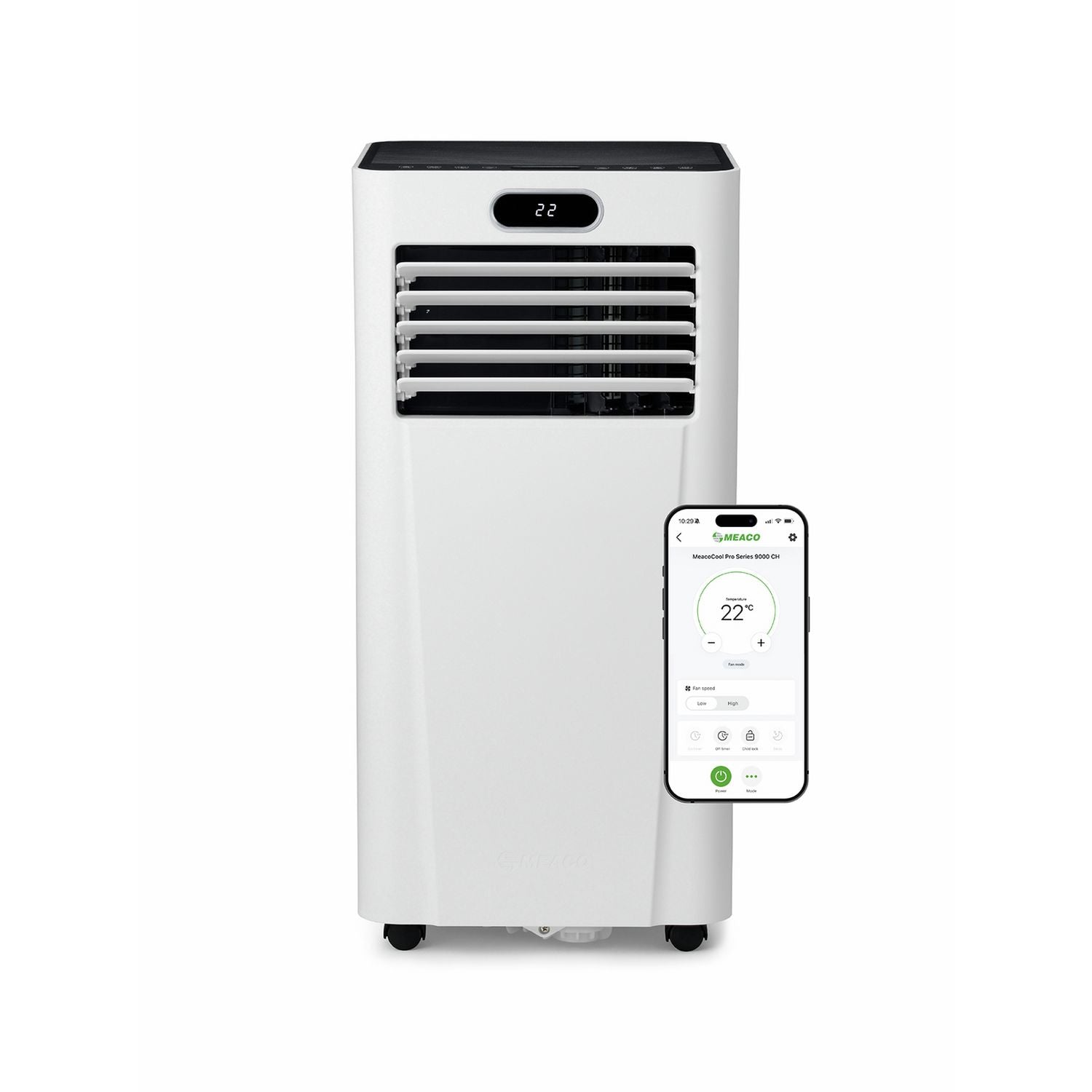 MeacoCool MC Series Pro 9000BTU portable air conditioner, UK version