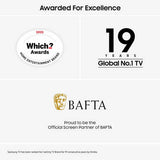 Samsung 55 inch Mini LED 4K UHD Smart TV, imported from the UK