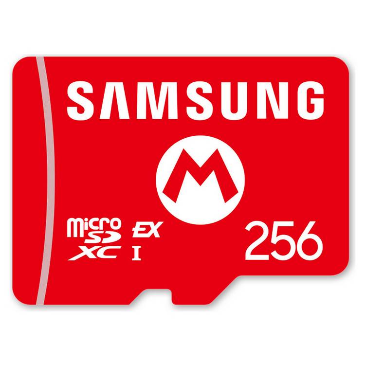 Samsung 256GB microSD Express Card for Nintendo Switch 2 - British product
