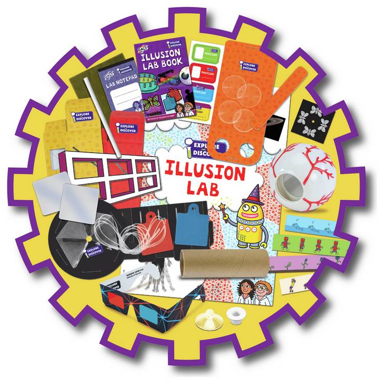 Galt Illusion Lab science kit 22cm, imported from the UK