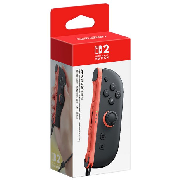 Nintendo Joy-Con 2 Light Red, UK version