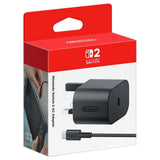 Nintendo Switch 2 AC adapter official charger (British brand)