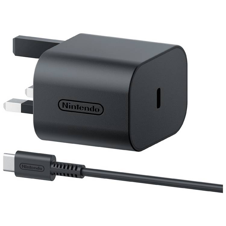 Nintendo Switch 2 AC adapter official charger (British brand)