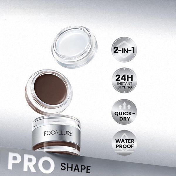Livingandhome brow pomade set three shades (British brand)