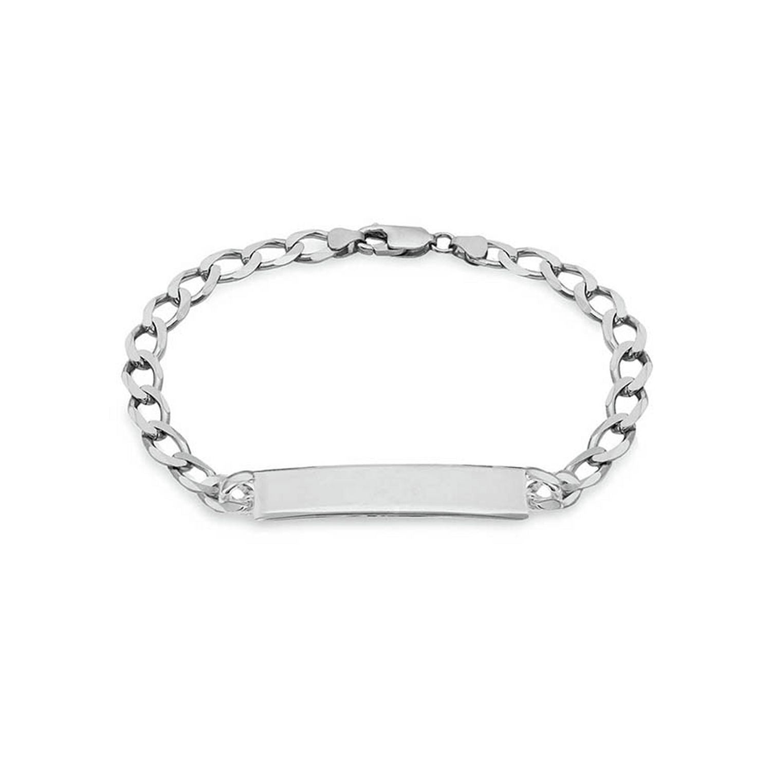 Revere silver ID bracelet 21.5cm (British brand)