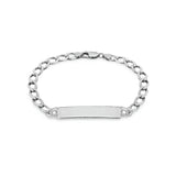 Revere silver ID bracelet 21.5cm (British brand)