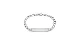 Revere Sterling Silver Personalised Curb ID Bracelet GOODS Argos