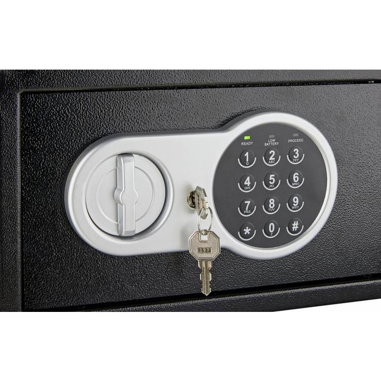 Argos Home A5 digital steel safe with cash box, UK version