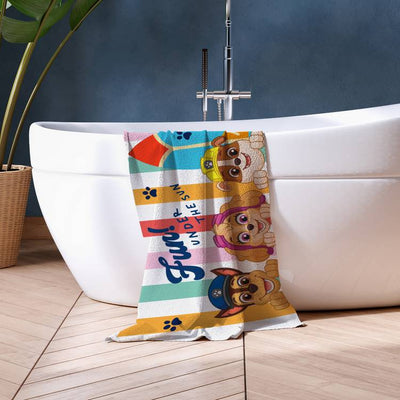 Argos Paw Patrol Beach Towel Multicoloured 140x70cm- Buy online at McGrocer