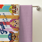 Paw Patrol beach towel multicoloured 140x70cm, UK version