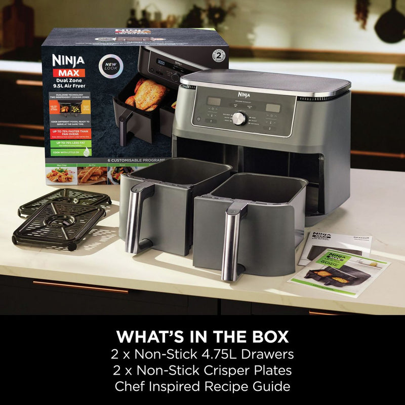 Ninja DZ400UK 9.5L air fryer - British product