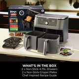 Ninja DZ400UK 9.5L air fryer - British product