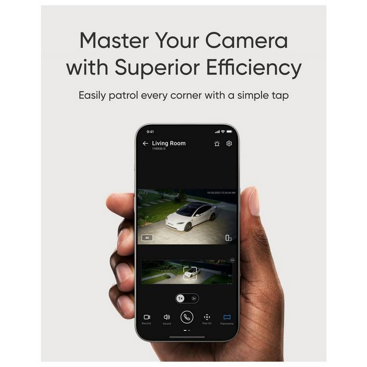 eufy E30 2K wired floodlight camera (British brand)