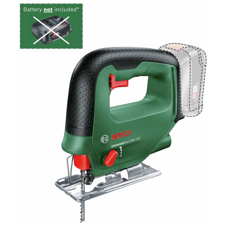 Bosch UniversalSaw 18V-100 cordless jigsaw, UK version
