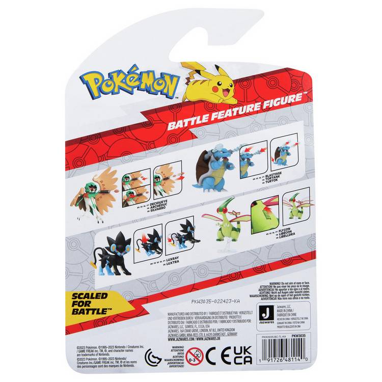 Pokémon Blastoise action figure 4.5 inch - British product